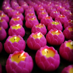 LOTUS CANDLE (S)